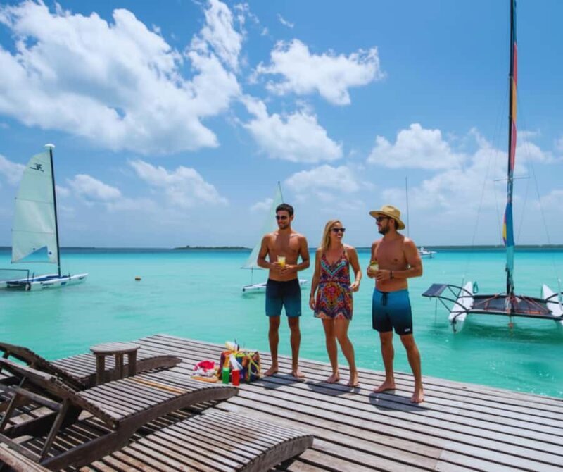 Costa Maya: Private catamaran tour in the 7-color lagoon with lunch - Deep Dive Into the Itinerary