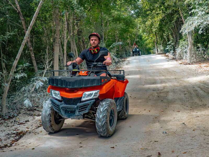 cozumel atv off road adventure to Jade Cavern - Key Points
