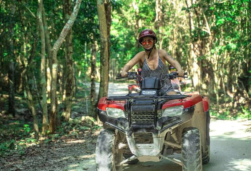 Cozumel: ATV Ride to Jade Cavern, Beach Club Access & Lunch - Key Points
