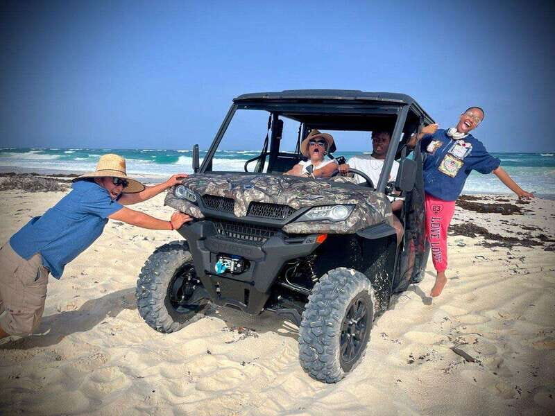 Cozumel: Private Xrail Buggy Adventure to Virgin Beach - The Details Make the Difference