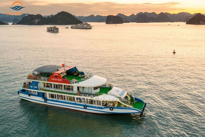 Cozy Bay Halong 5-Star Day Cruise, Buffet, Cave, Kayak, Swimming - FAQ