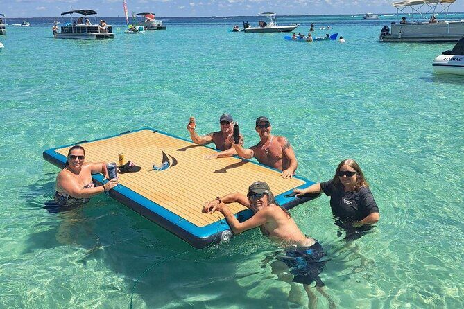 Crab Island Boat Tour  Half Day in Destin - Key Points