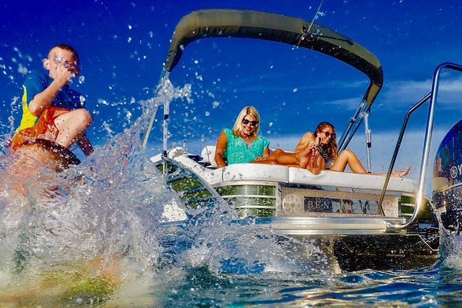 Crab Island: Pontoon Boat Rentals - Discovering Crab Island by Pontoon: A Relaxed Day on the Water in Destin
