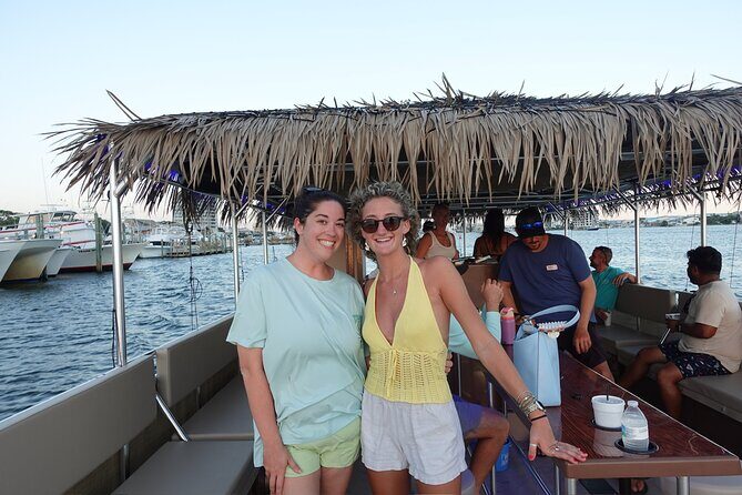 Crab Island Swim Aboard the Tipsy Tiki - Key Points