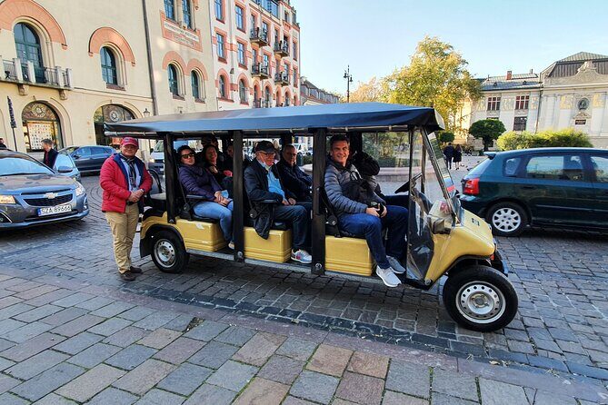 Cracow guided Full tour by Golf Cart-Family Discount - A Close Look at the Tour Experience