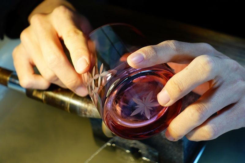 Crafting Your Own Unique Edo Kiriko Glass in Asakusa at Sokichi - A good fit for an Asakusa day