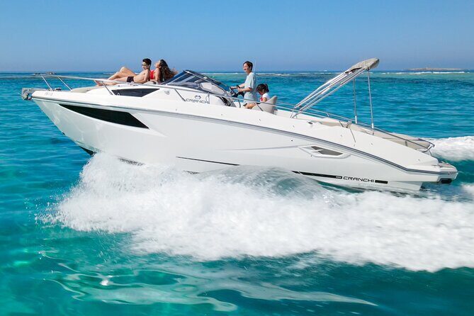 Cranchi E30 Private Boat for 10 Pax for 8 Hours in Ibiza - A Closer Look at the Cranchi E30 Private Boat Experience in Ibiza