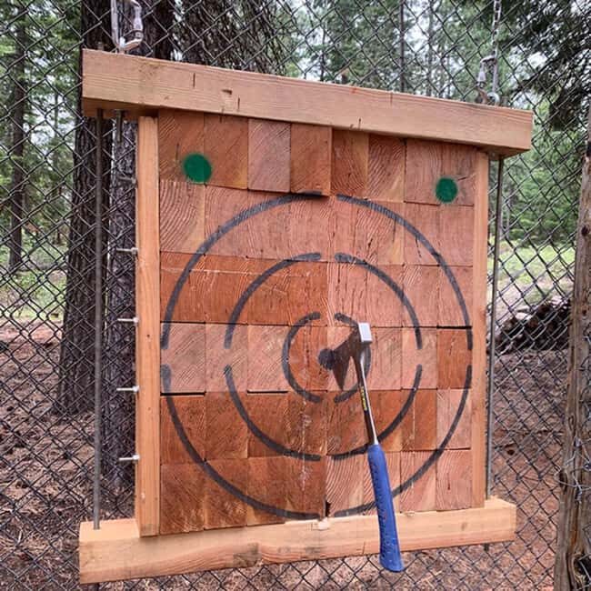 Crater Lake Axe Throwing Experience - The Setting and Atmosphere