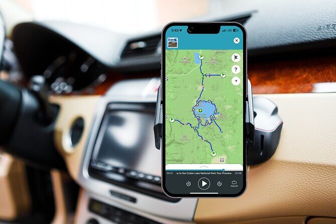 Crater Lake National Park Self-Guided Audio Tour - Key Points