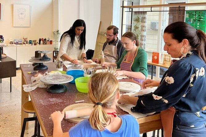 Create and paint your own ceramic piece in a workshop in Athens - Creating and Painting Your Own Ceramic Piece in Athens