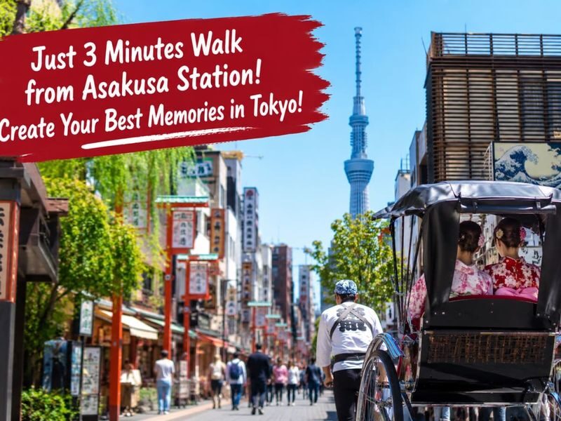 Create Your Own Daruma | Asakusa Calligraphy Experience - Getting to the Asakusa studio