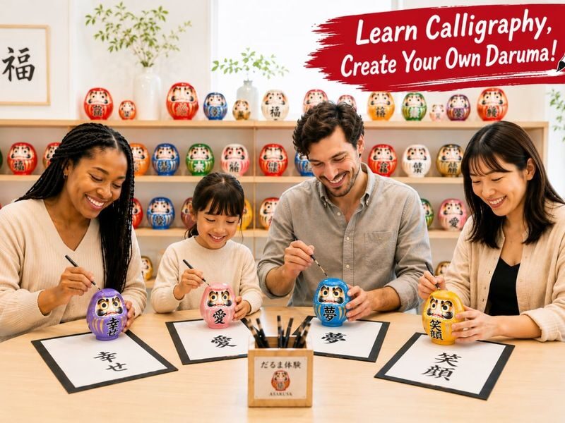 Create Your Own Daruma | Asakusa Calligraphy Experience - Who will enjoy this class most