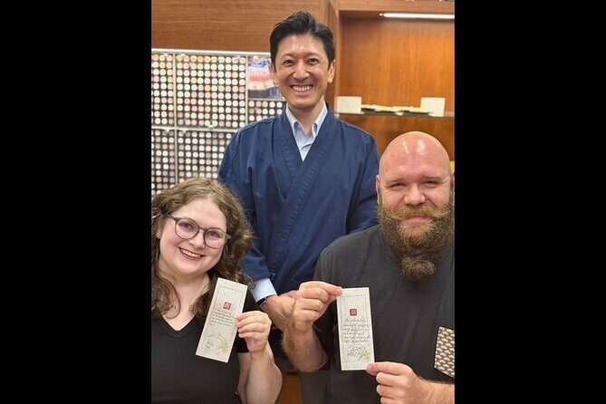 Create Your Own Japanese HANKO Name Seal in Tokyo - The Final Product and Take-Home Touches