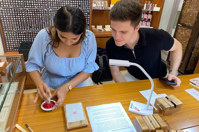 Create Your Own Japanese HANKO Name Seal in Tokyo - The Reviews Speak for Themselves
