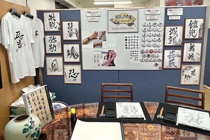 Creative experienceDrawing Kanji and Creating Souvenirs - Practical Details