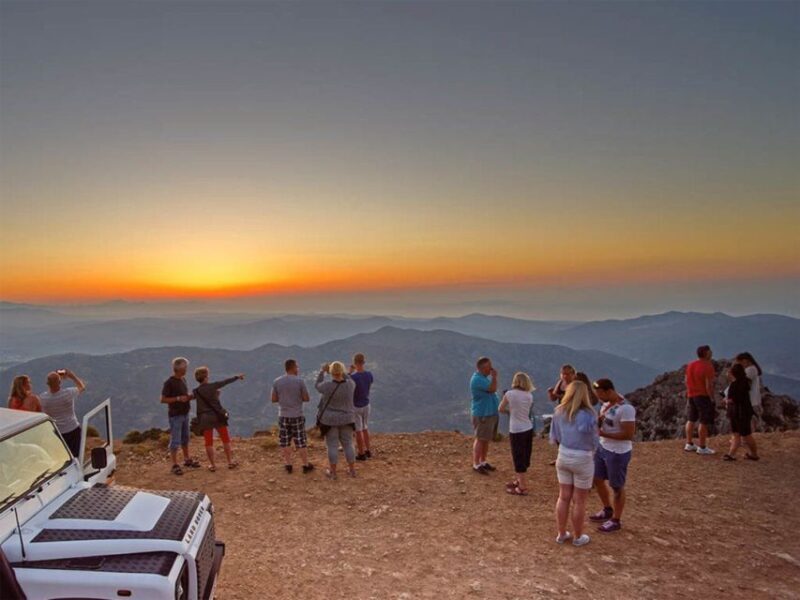 Crete: Land Rover Safari with Sunset Viewing, Dinner, & Wine - The Itinerary: What to Expect from Start to Finish