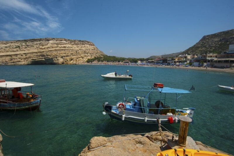 Crete: Matala Beach and Hippie caves, Red beach - FAQs