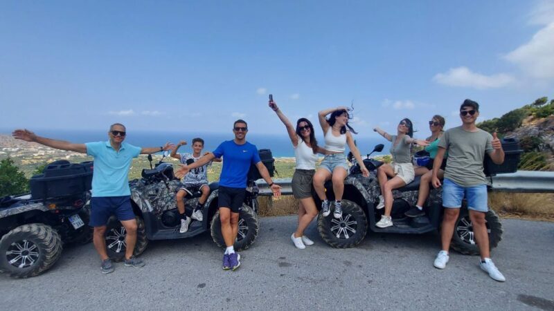 Crete: Off-Road Quad Safari with Hotel Transfers and Lunch - Key Points