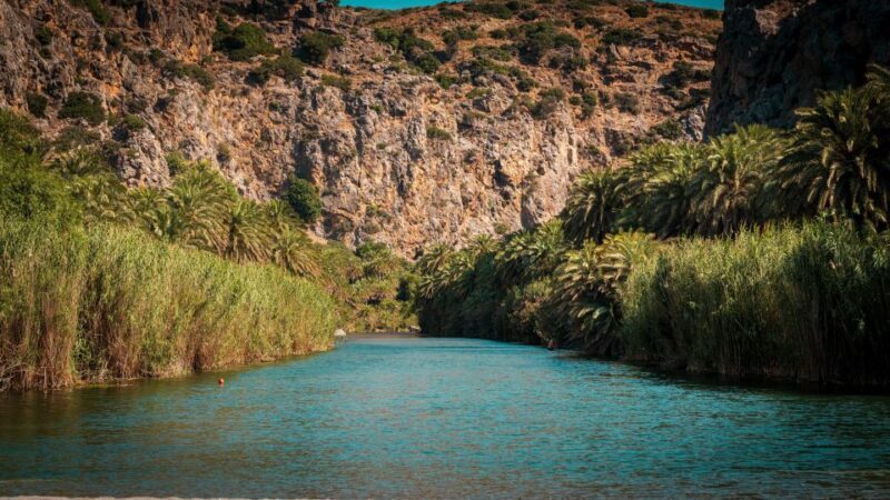 Crete: Preveli Tropical Beach - Key Points