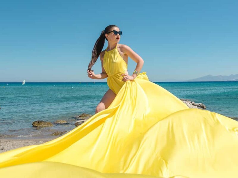 Crete: Private Flying Dress Photoshoot for Women - Authentic Perspectives from Past Participants