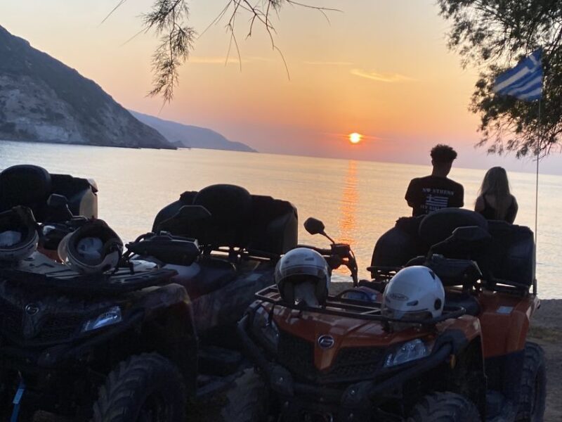 Crete: Sunset or Morning Quad with Local Products Tasting - Why This Tour Works Well for Travelers