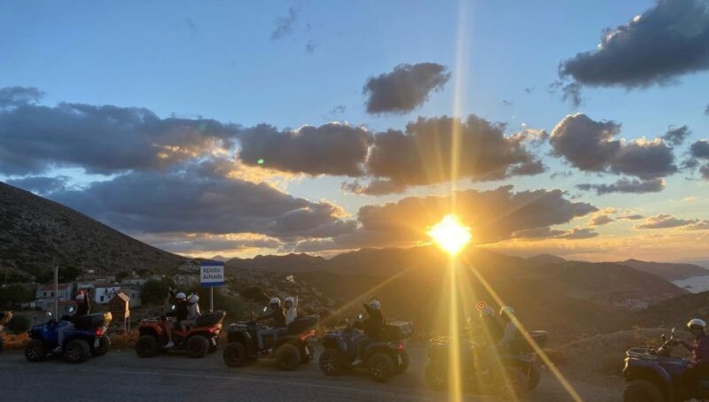 Crete: Sunset or Morning Quad with Local Products Tasting - FAQs