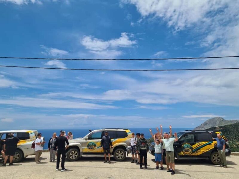 Crete:Jeep Safari | From Historical North to the Palm Forest - The Sum Up