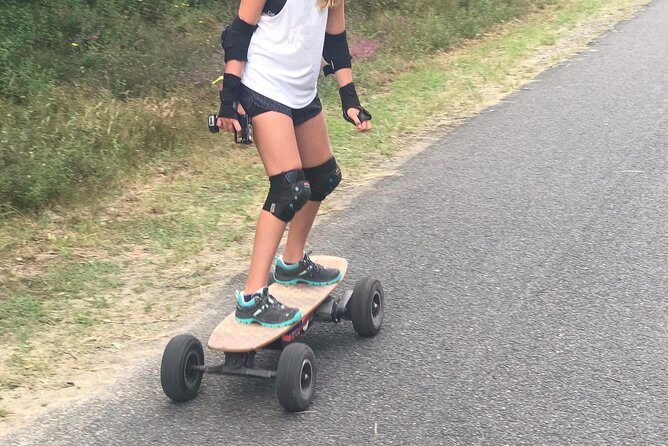 Cross electric skateboard ride - Exploring the Landes Forest on Electric Skateboards