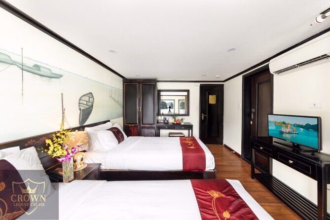 Crown Legend Cruise Ha Long 2 Days 1 Night - The Experience of the Crown Legend Cruise in Halong Bay