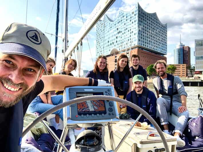 "Cruise in the City" - Sailing Yacht Event, Hamburg/Elbe - Setting the Scene: Starting Near the Elbphilharmonie