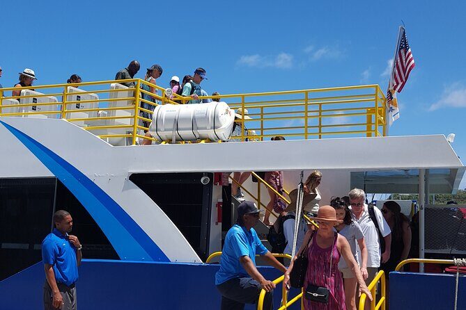 Cruise Ship Port Shuttle to St John Ferry - Key Points