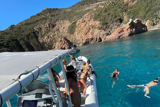 Cruise Sunset Aperitif Scandola/Gulf Porto/Piana Boat 12p - Exploring Corsica’s Coastal Wonders on a Sunset Boat Tour