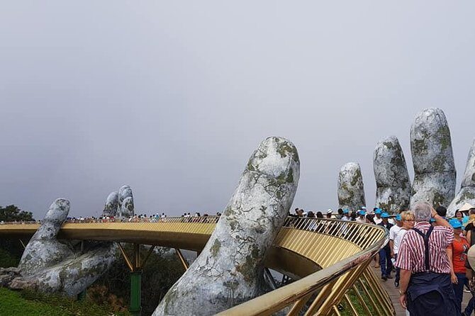 Cruiseship Trip to GOLDEN BRIDGE BA NA HILLS from CHAN MAY or TIEN SA Port - Exploring the Golden Bridge and Ba Na Hills
