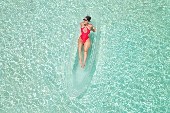 Crystal Clear Kayak Drone Photography Antigua - Key Points