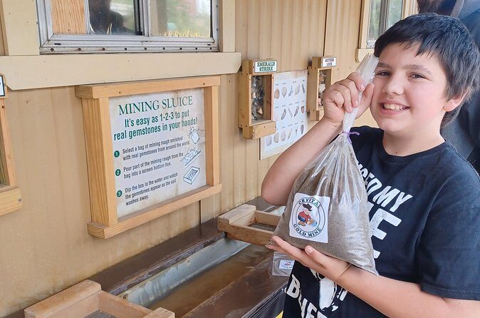 Crystal Gold Mine Tour With Prospector Combo Deal - FAQ