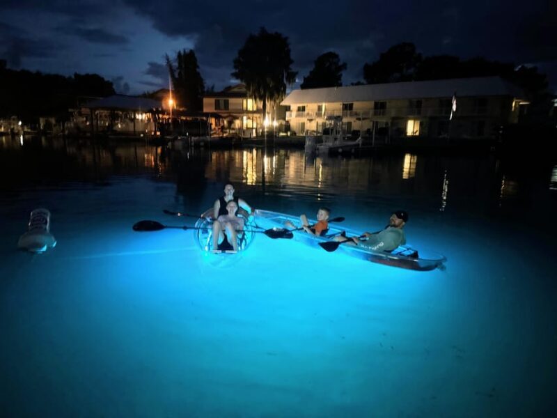 Crystal River Clear Kayak Sunset & Night Glow Tour - FAQ