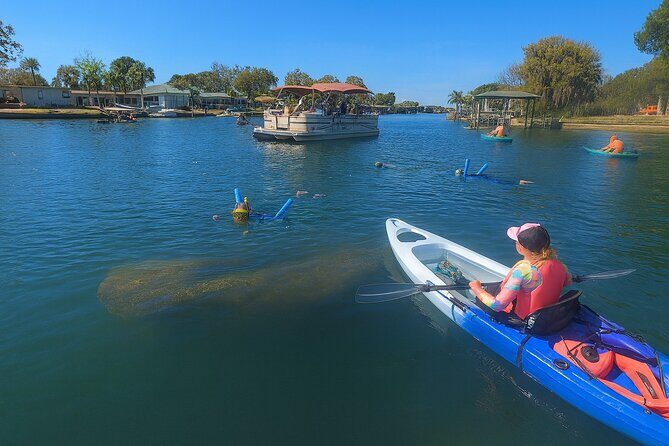 Crystal River: Three Sisters Clear Kayak and Snorkeling Tour - Key Points