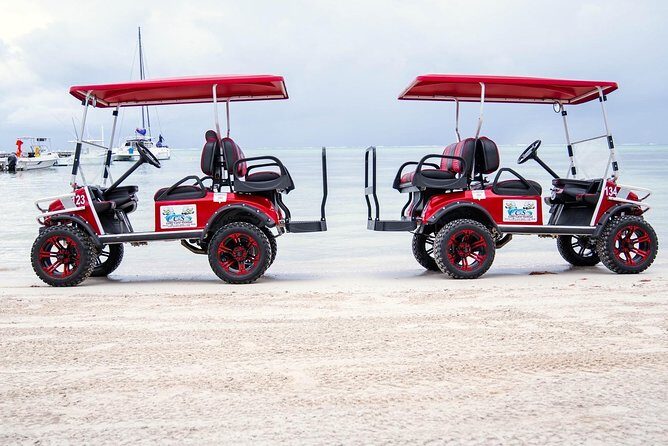 C&S (4 Seater) Golf Cart Rentals - Exploring Ambergris Caye with a 4-Seater Golf Cart Rental