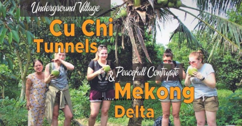 Cu Chi Tunnels and Mekong Delta Full Day Tour - Transportation and Group Size