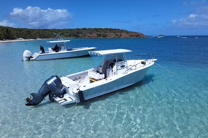 Culebrita Boat Day Trip / For Guest already in Culebra Island - A Deep Dive into the Culebrita Boat Day Trip
