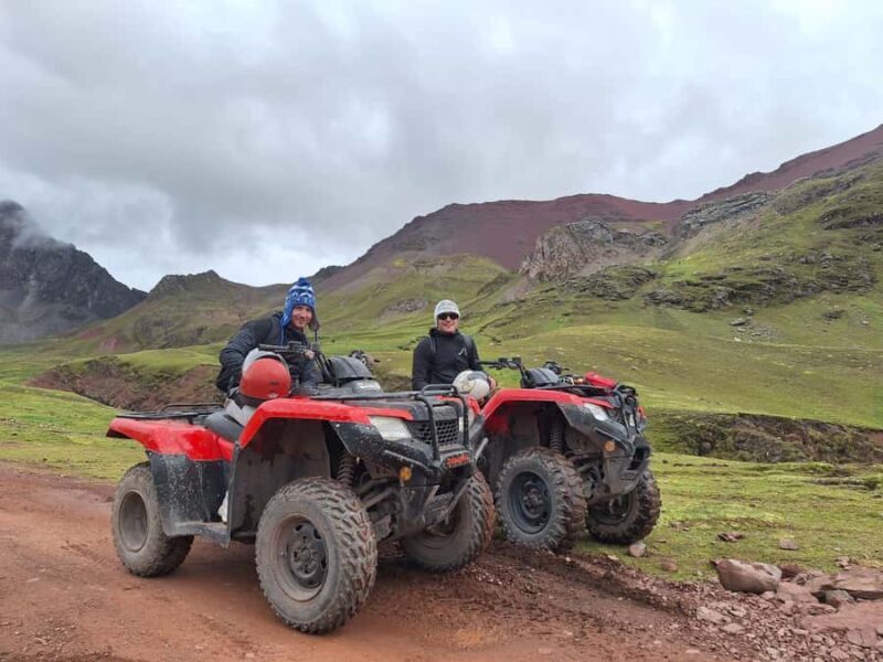 Cusco: Rainbow Mountain In Quad Bikes /walk 5 minutes/+meals - Approaching Rainbow Mountain: Walk or Motorcycle?