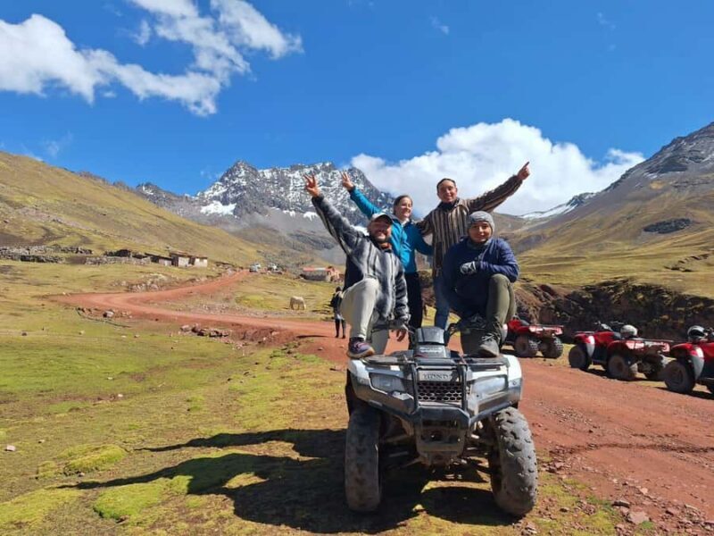 Cusco: Rainbow Mountain In Quad Bikes /walk 5 minutes/+meals - The Long Drive Back to Cusco