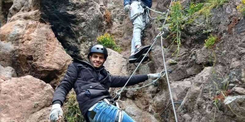 Cusco: Skybike, climbing and rappel at Cachimayo - Key Points