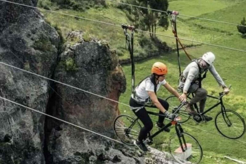 Cusco: Skybike, climbing and rappel at Cachimayo - FAQs