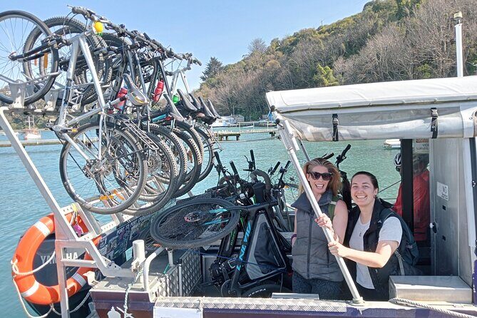 Cycle Ferry, Dunedin Harbour Cycle Trail - Exploring the Otago Harbour Cycle Trail by Ferry and Bike