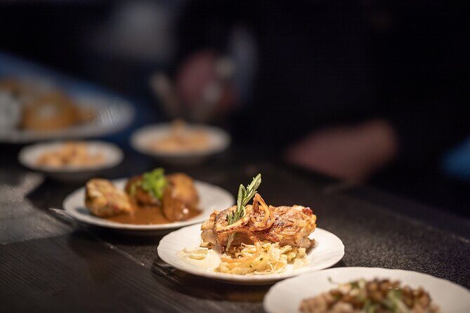 Czech Tapas with Unlimited Beverages at Stylish Restaurant Bar - Key Points