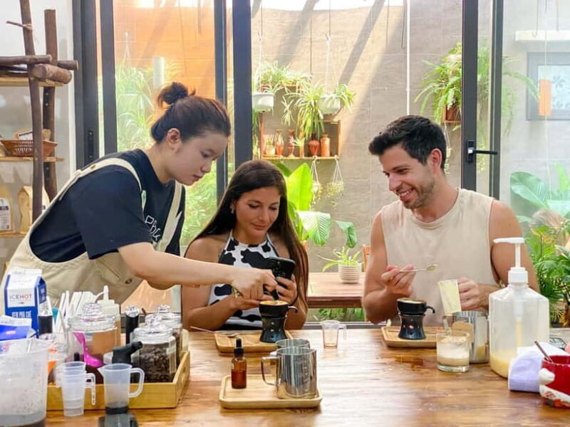 Da Nang Essence  Phin Coffee Workshop & Linh Ung Pagoda - Exploring Da Nang: Coffee, Culture, and Coastal Views