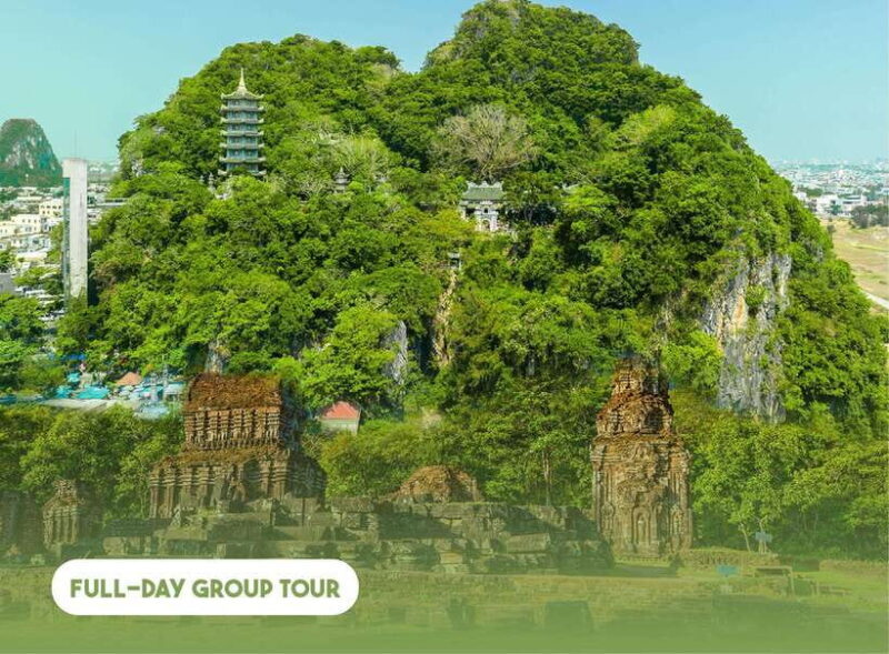 Da Nang: Full-day Mystical My Son and Marble Mountains Tour - Key Points