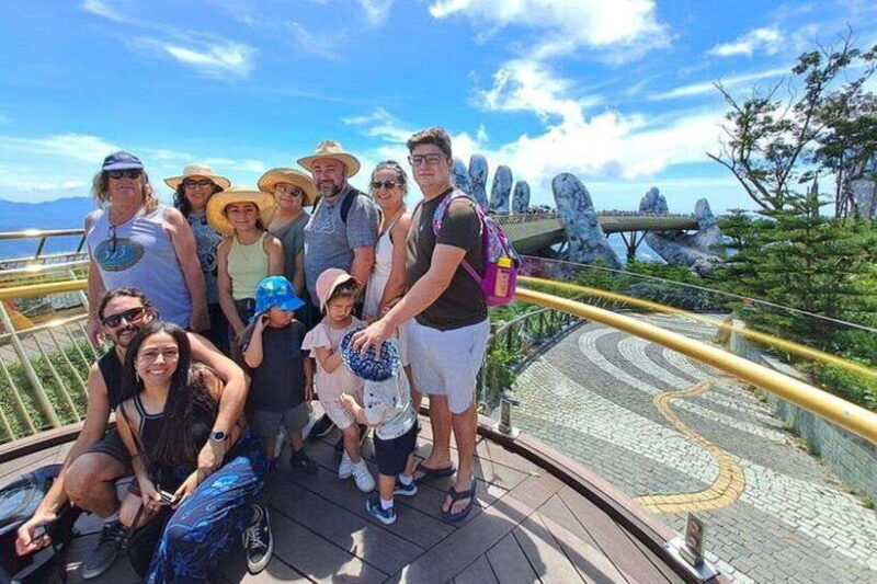 Da Nang: Golden Bridge by private car or bus & pickup - Quick Overview