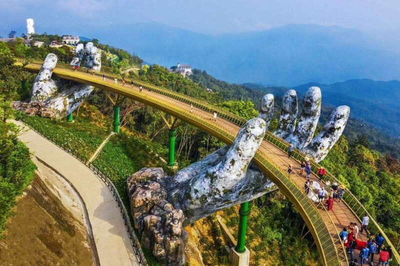 Da Nang: Golden Bridge, Lady Buddha, Marble Mountain By Car - In-Depth Breakdown of the Day